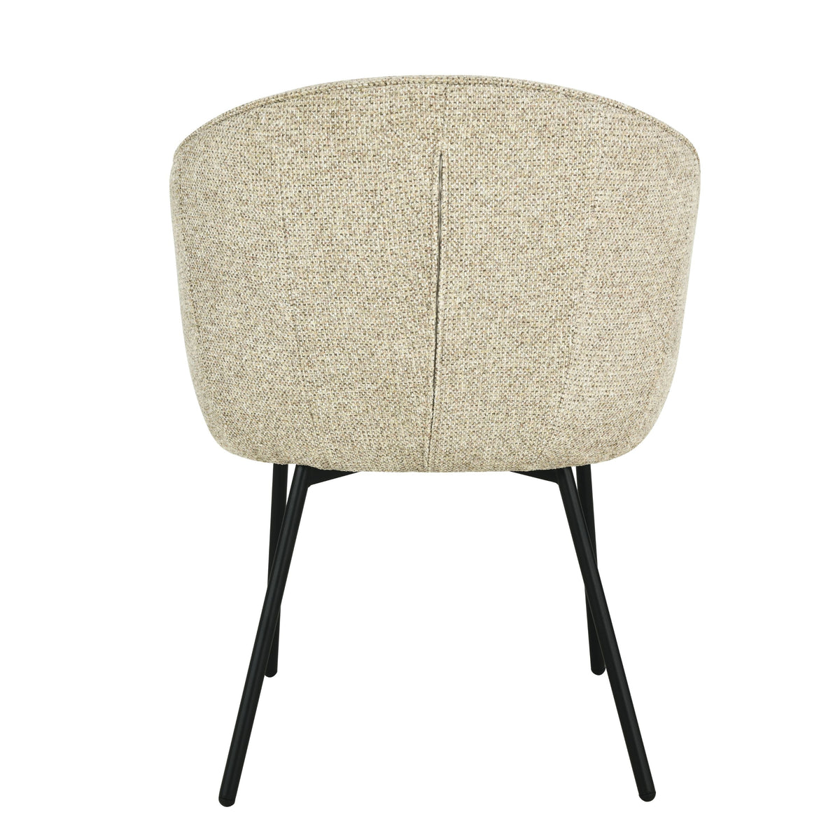 Cleo spisebordsstol taupe sorte ben