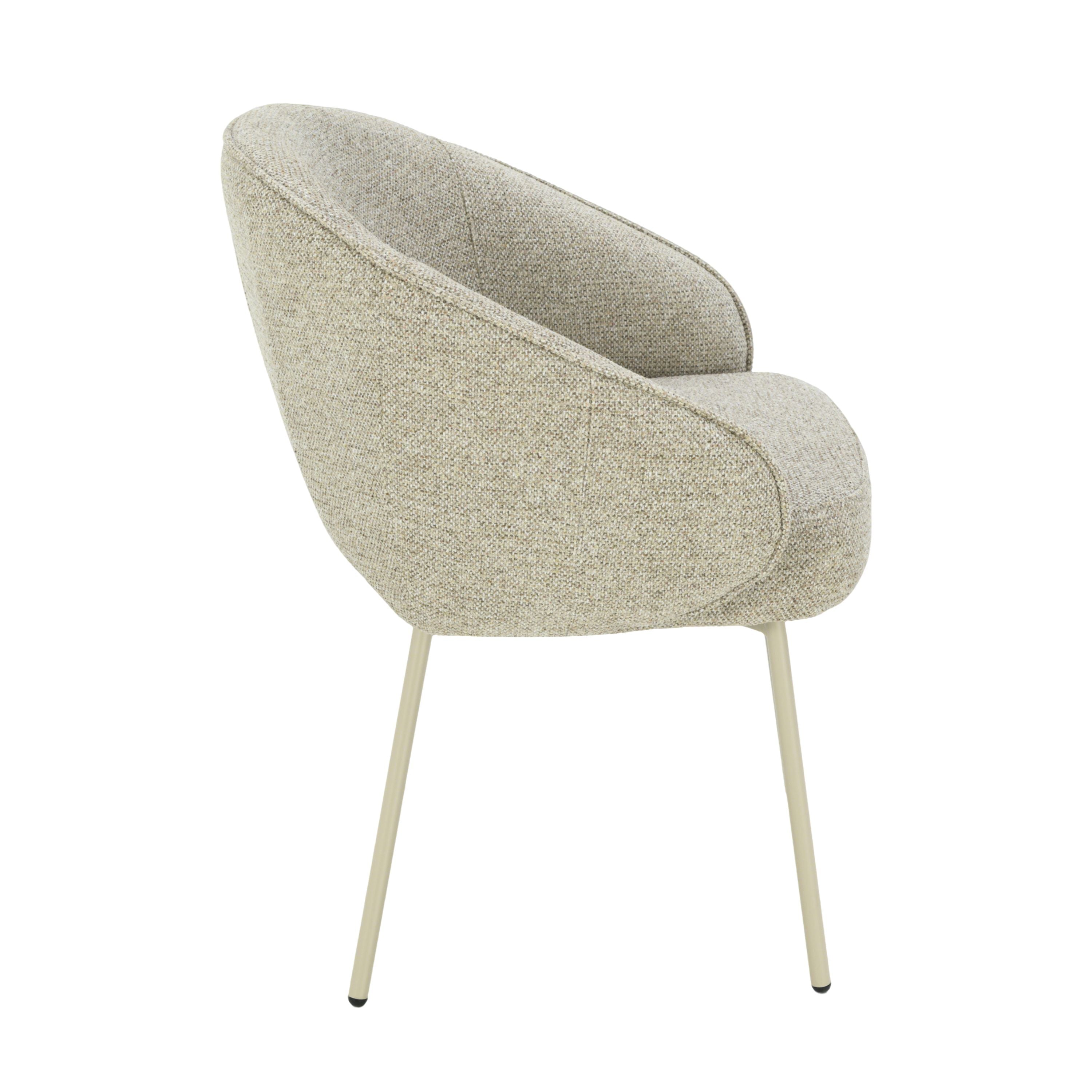 Cleo Spisebordsstol - Taupe