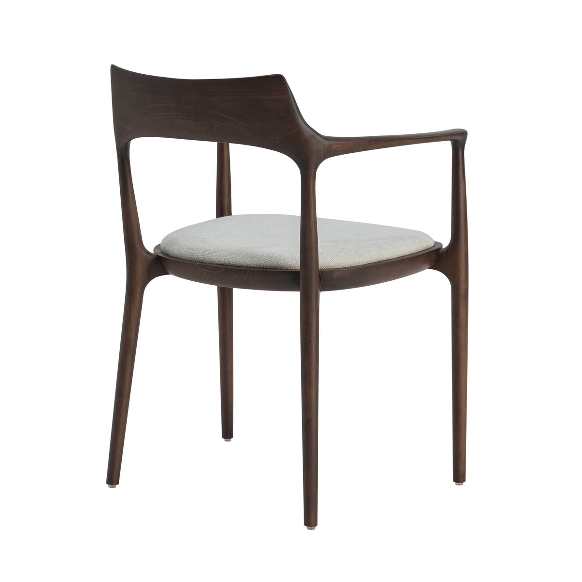 Levi spisebordsstol valnød beige