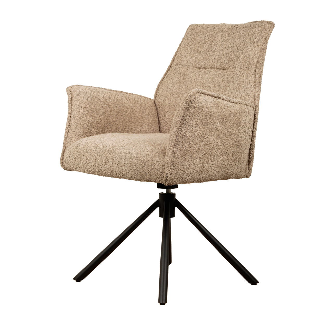 Nora drejestol sand chenille