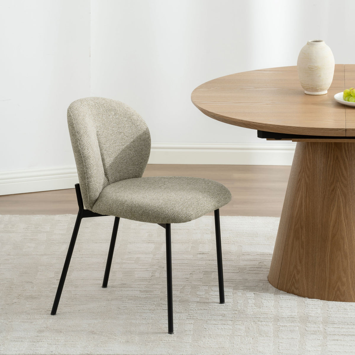 Ruby spisebordsstol taupe