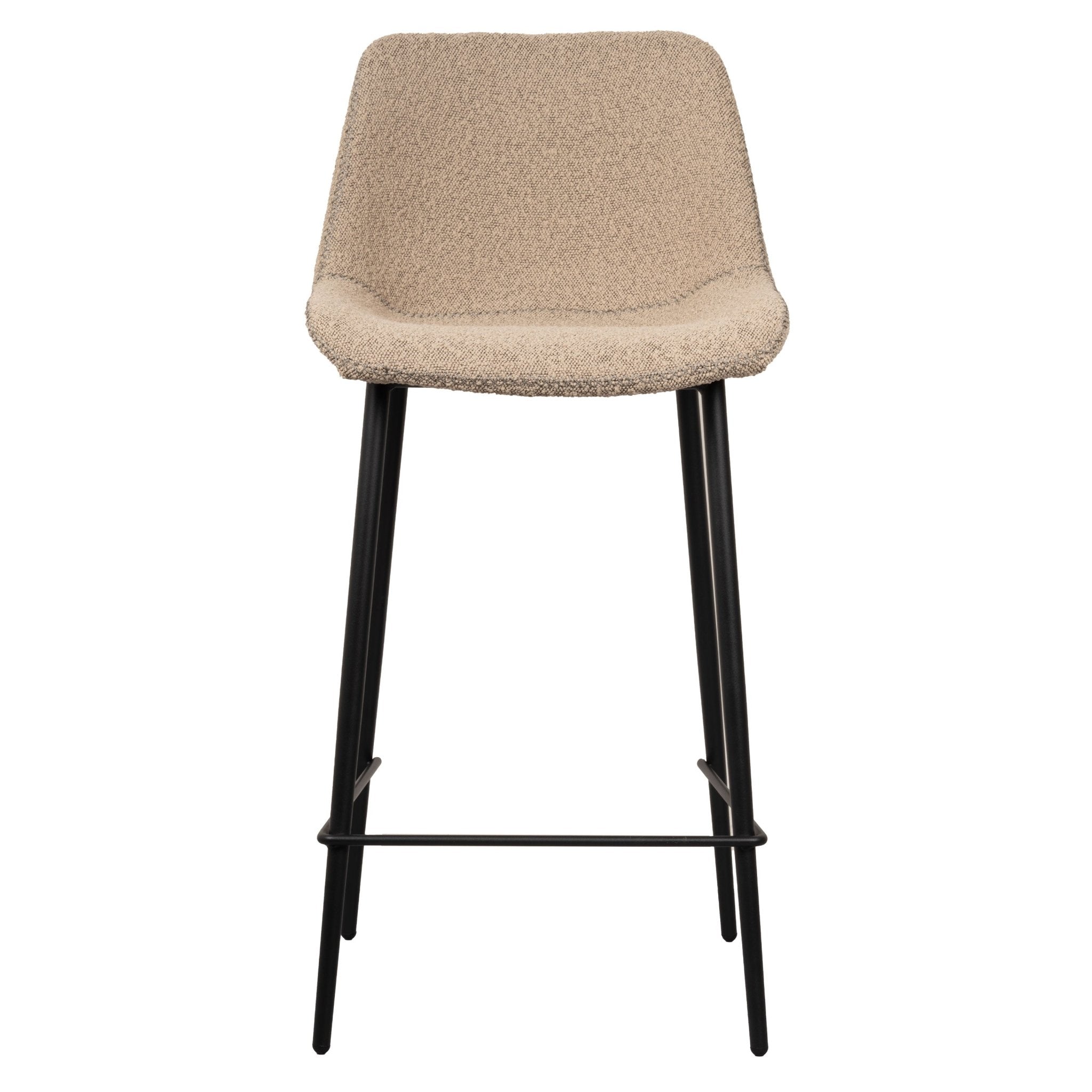 Cezar Barstol - Beige Bouclé - Usuals