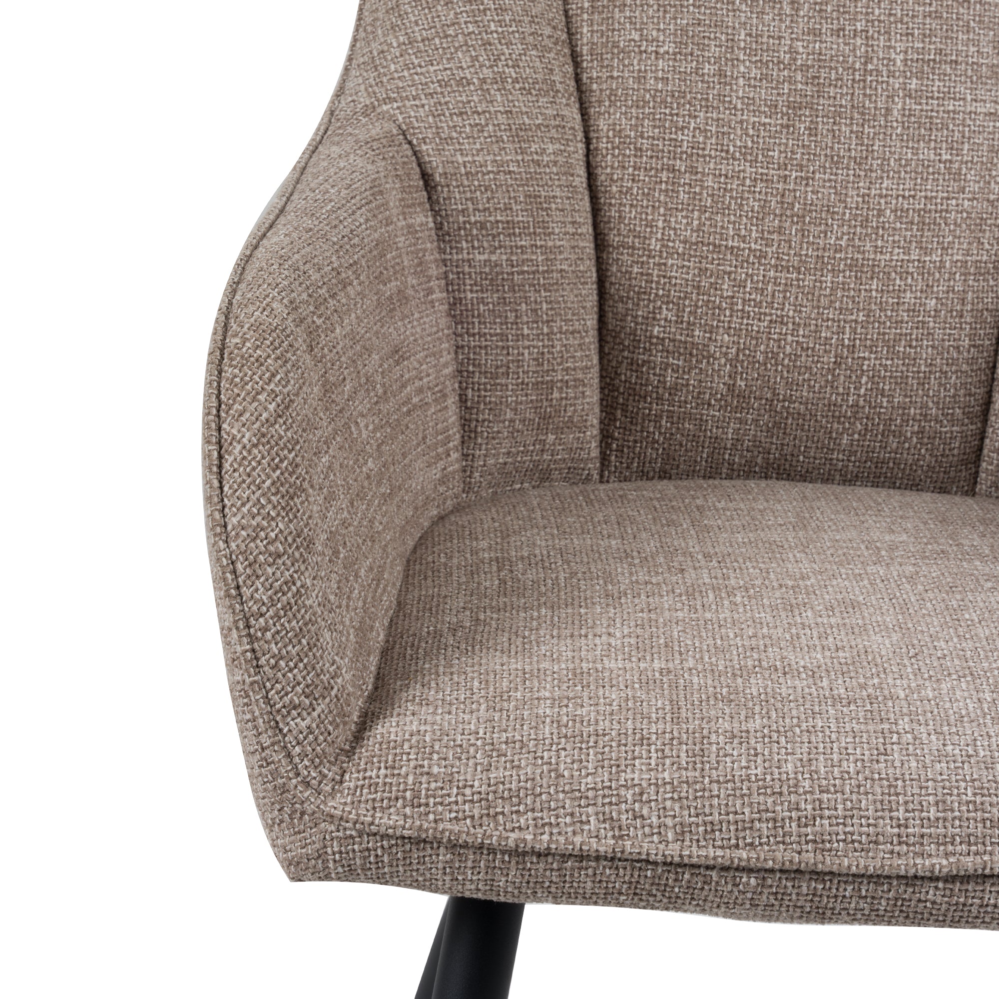 Daisy Spisebordsstol - Beige Vævet - Usuals