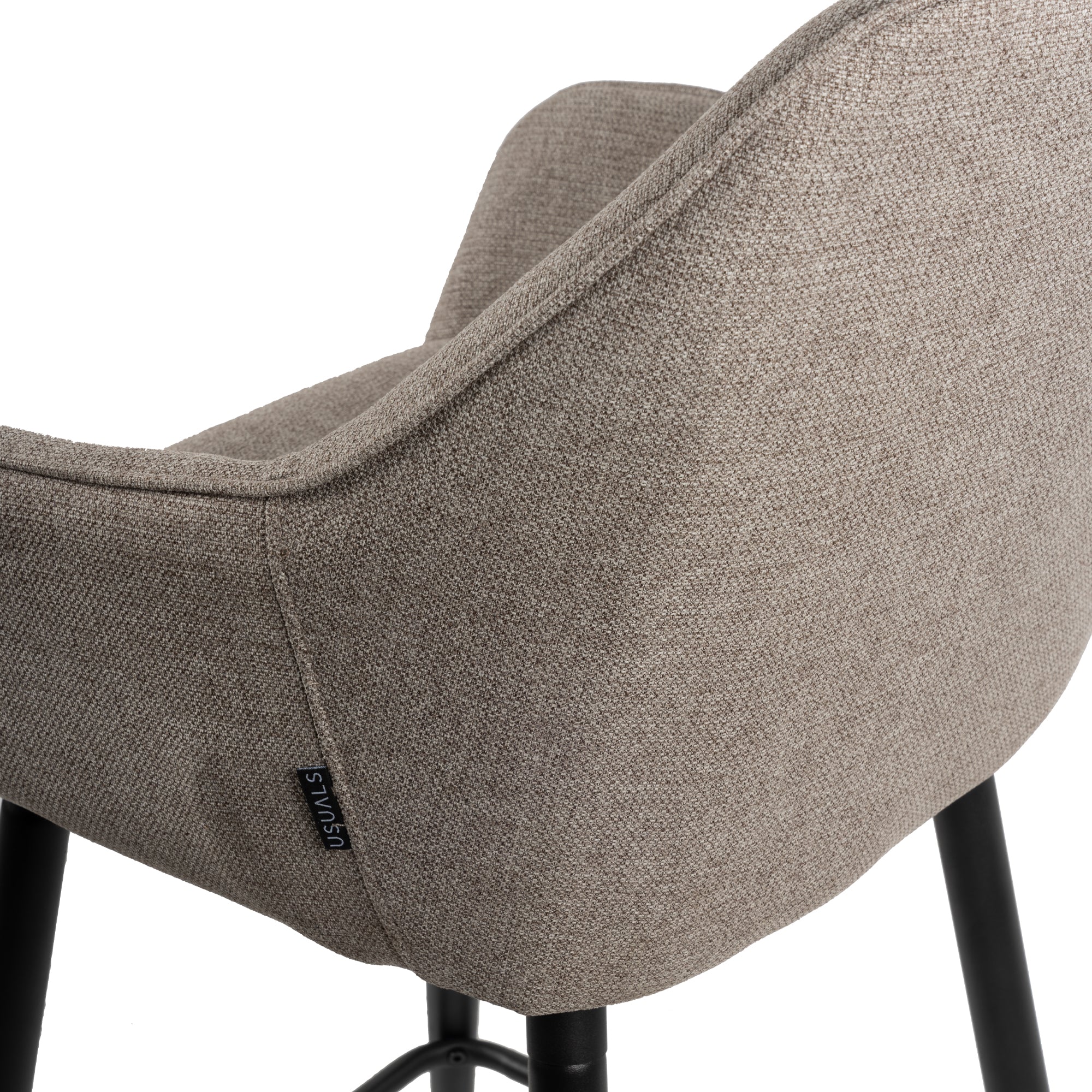 Dora Barstol - Beige Stof - Usuals
