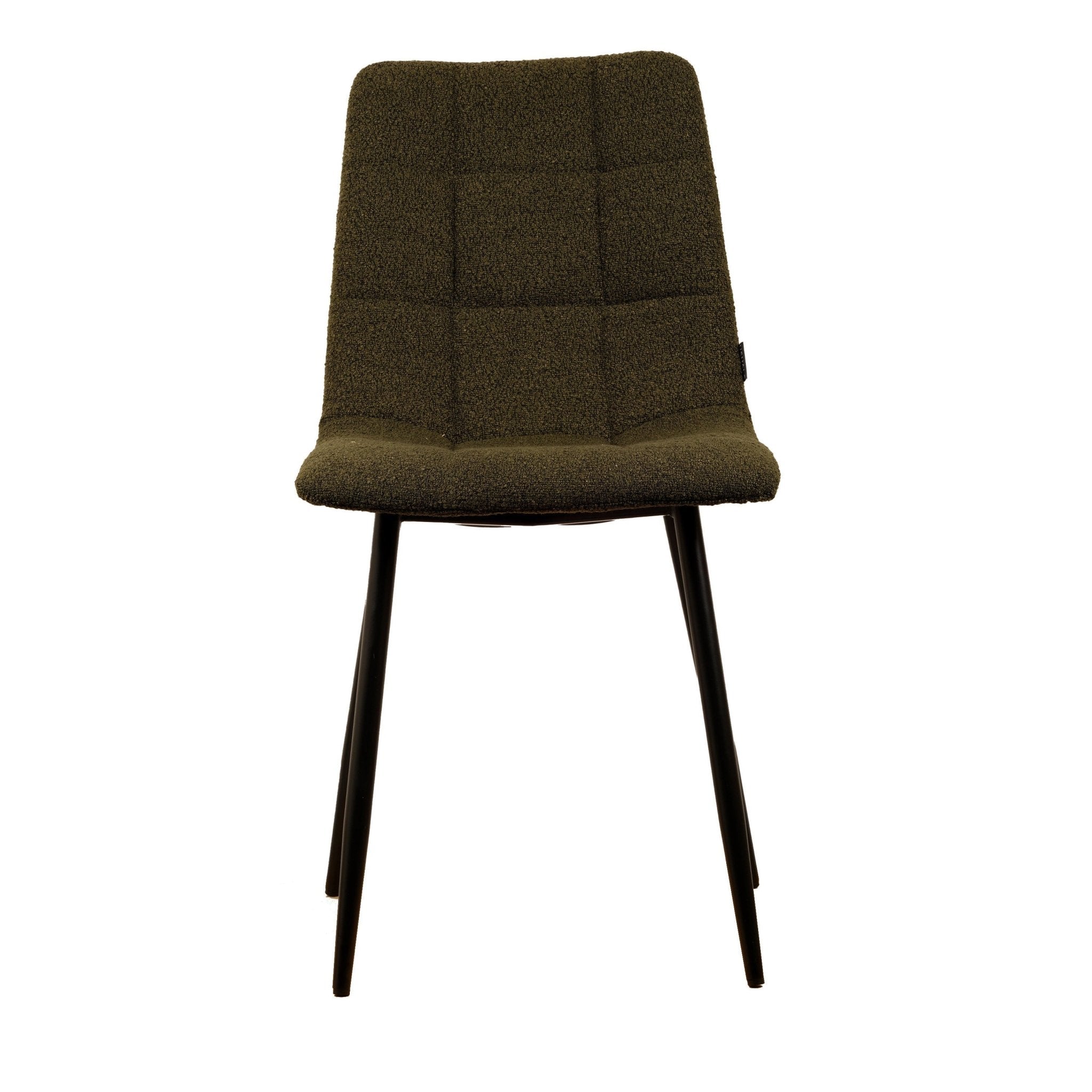 Elise Spisebordsstol - Grøn - Boucle - Usuals