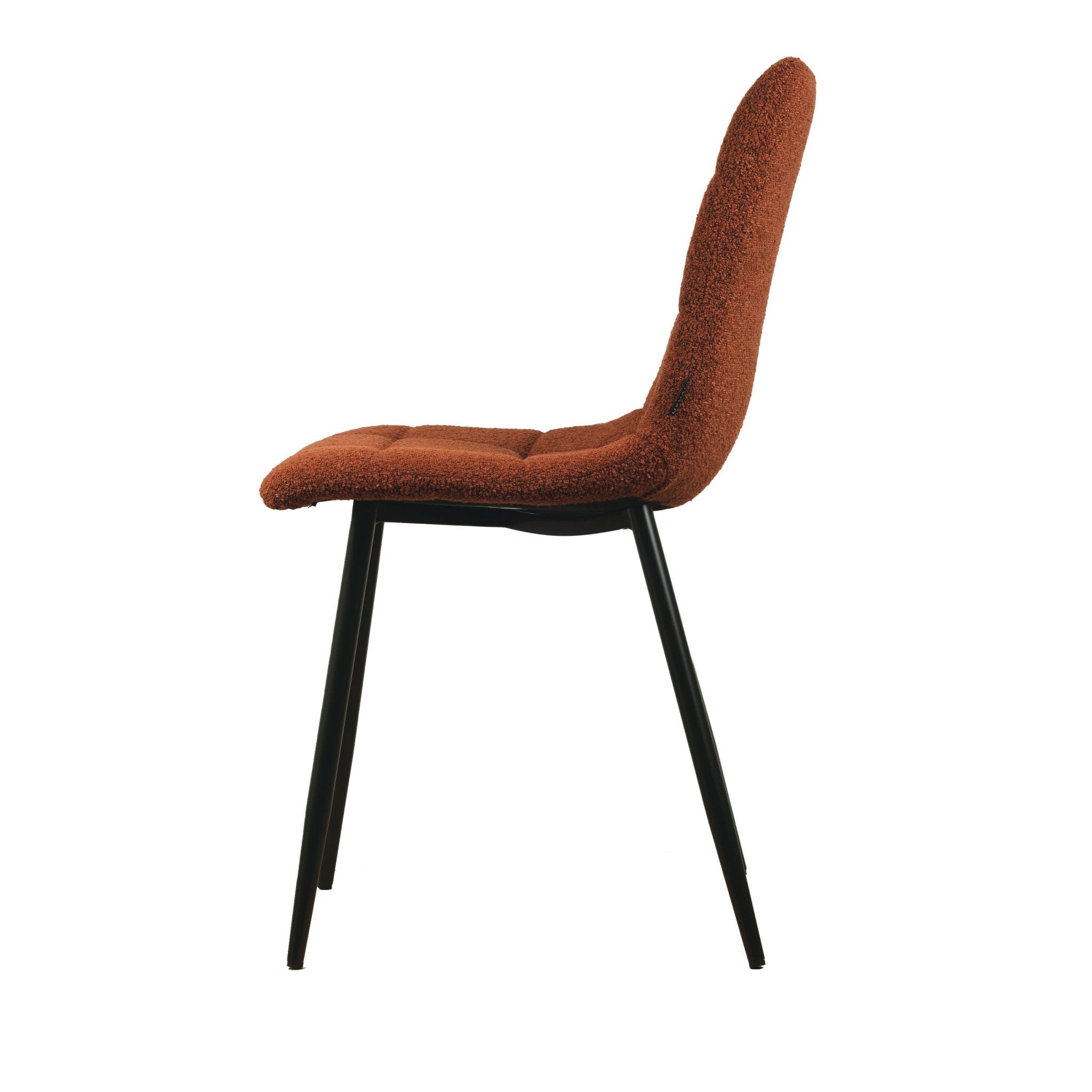 Elise Spisebordsstol - Kobber - Boucle - Usuals