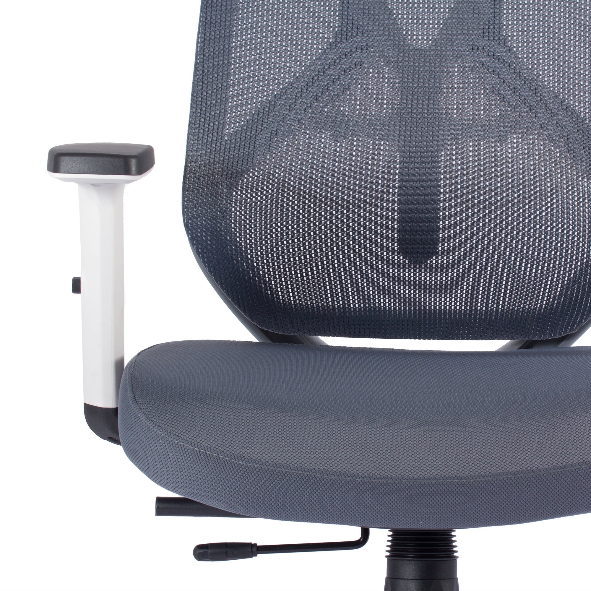 Ergonomisk Kontorstol ERGO 1 - Grå/Hvid - Usuals