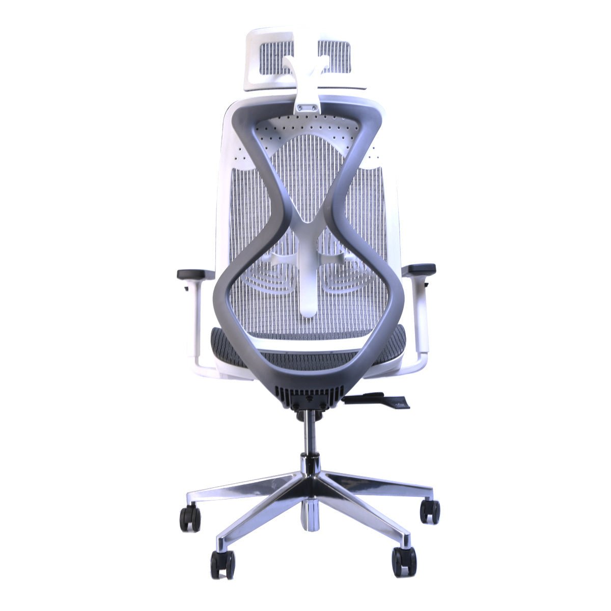 Ergonomisk Kontorstol ERGO-2 - Grå/Hvid - Usuals