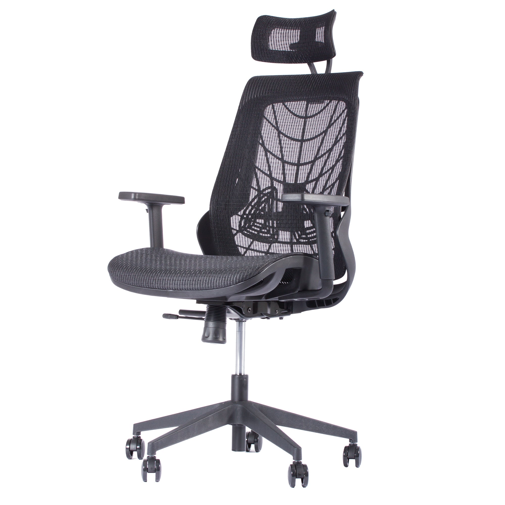 Ergonomisk Kontorstol ERGO 2 - Sort - Usuals