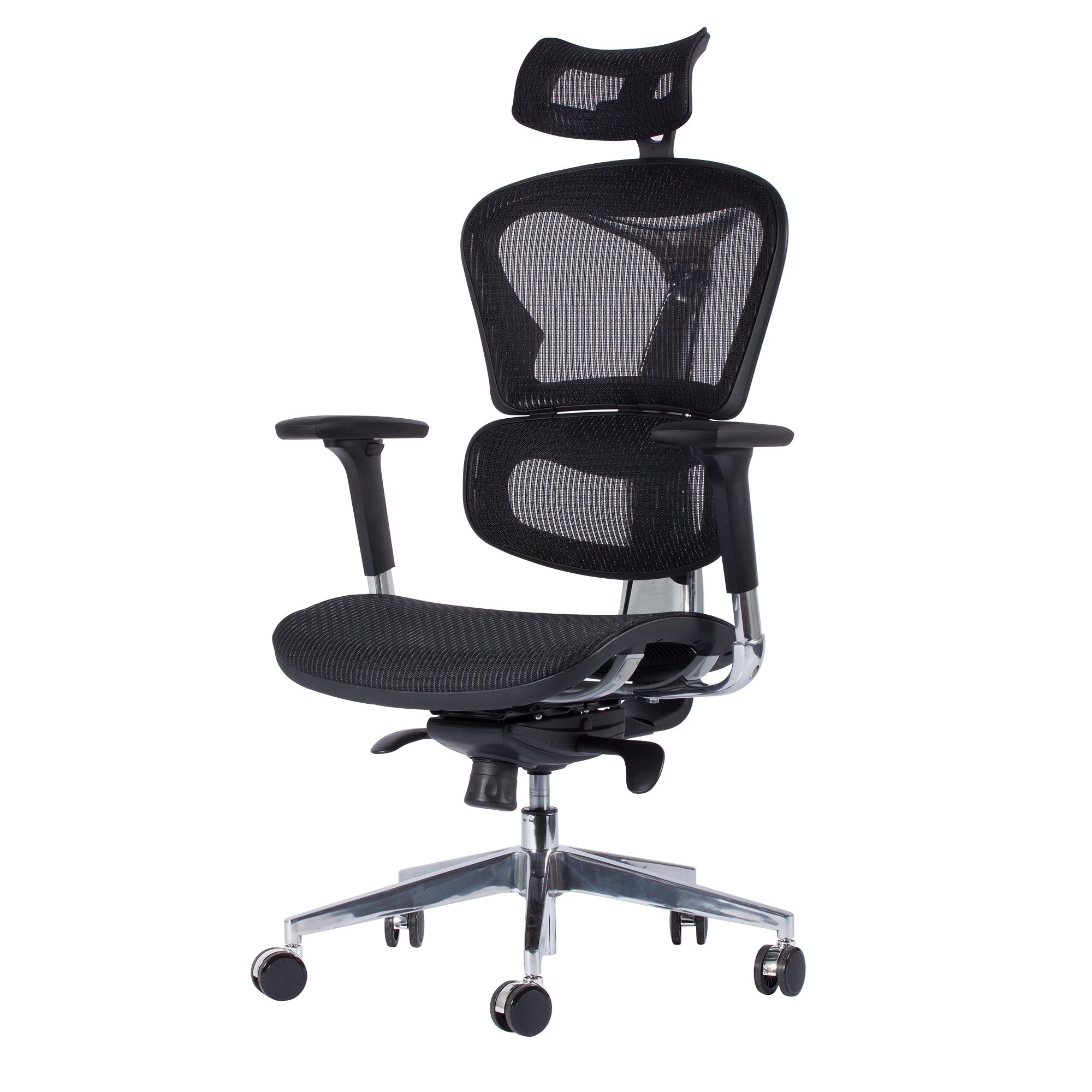 Ergonomisk Kontorstol ERGO 3 - Sort - Usuals