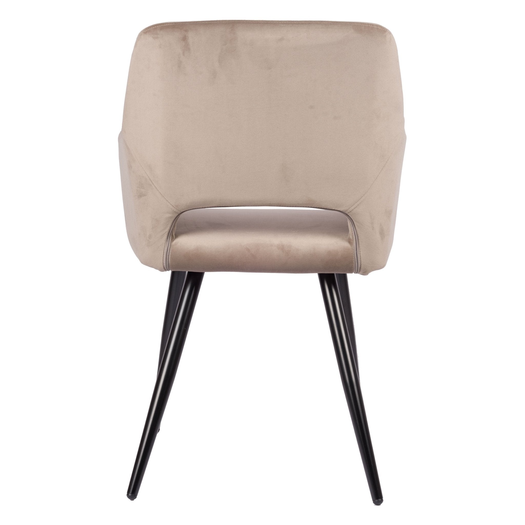 Jesper Spisebordsstol - Beige | Velour - Usuals