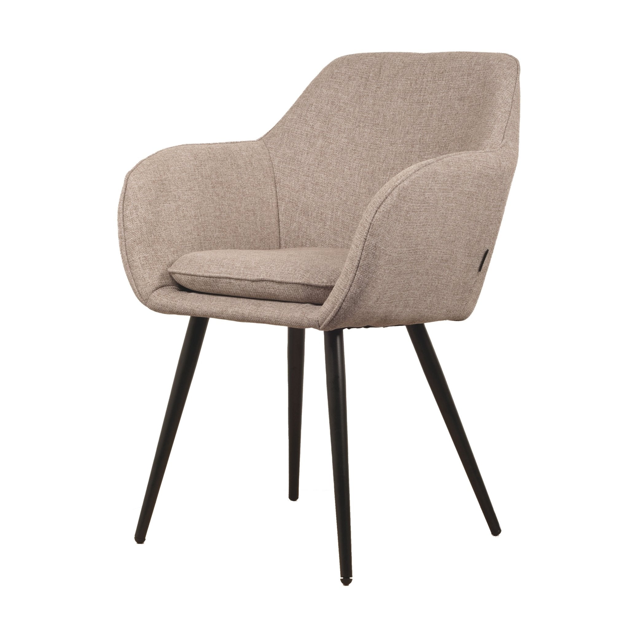 Julia Spisebordsstol - Beige | Stof - Usuals