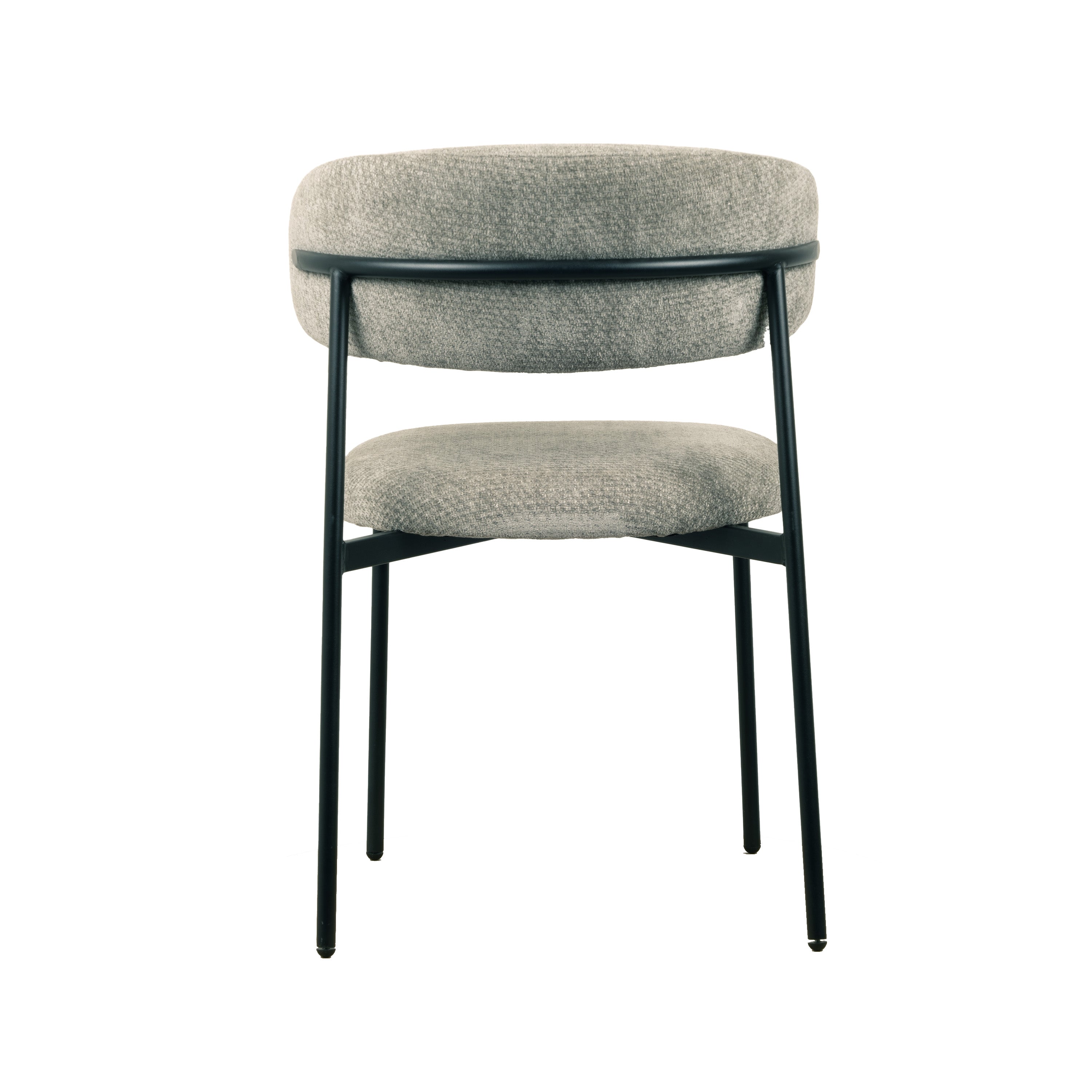 Kiara Spisebordsstol - Grå Chenille