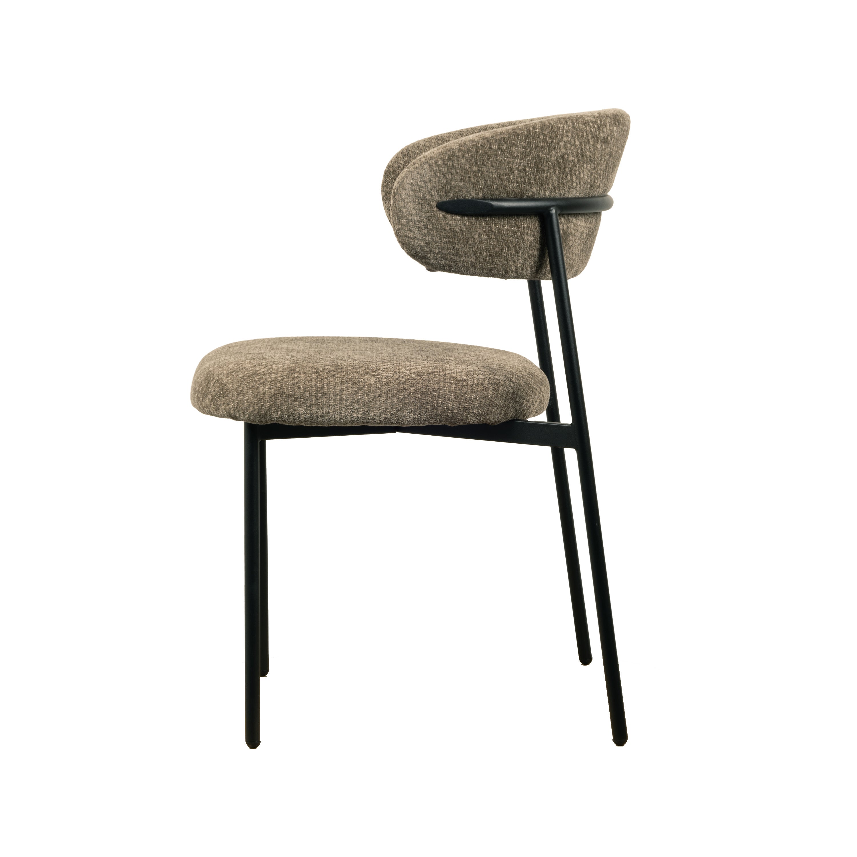 Kiara Spisebordsstol - Grøn Chenille