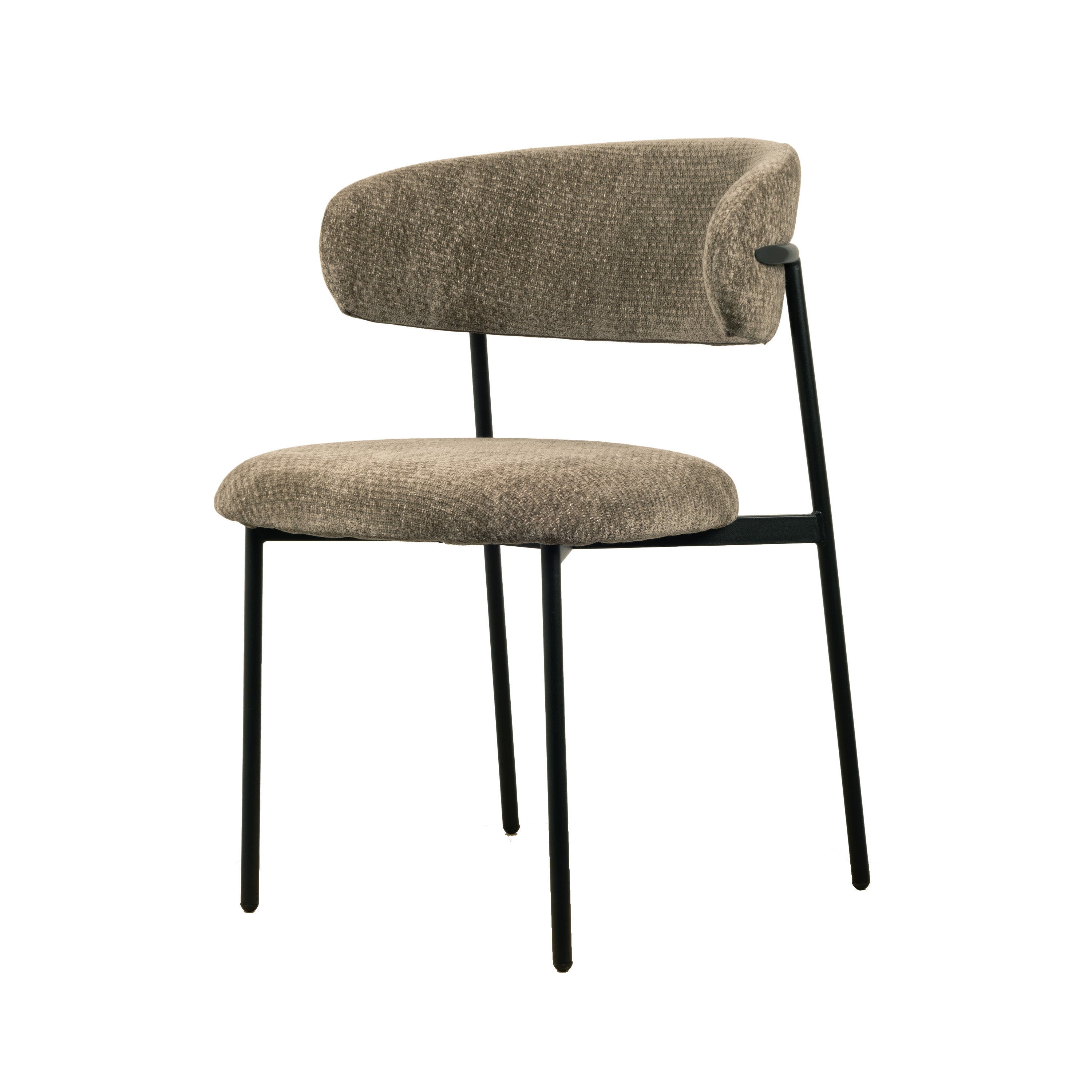 Kiara Spisebordsstol - Grøn Chenille