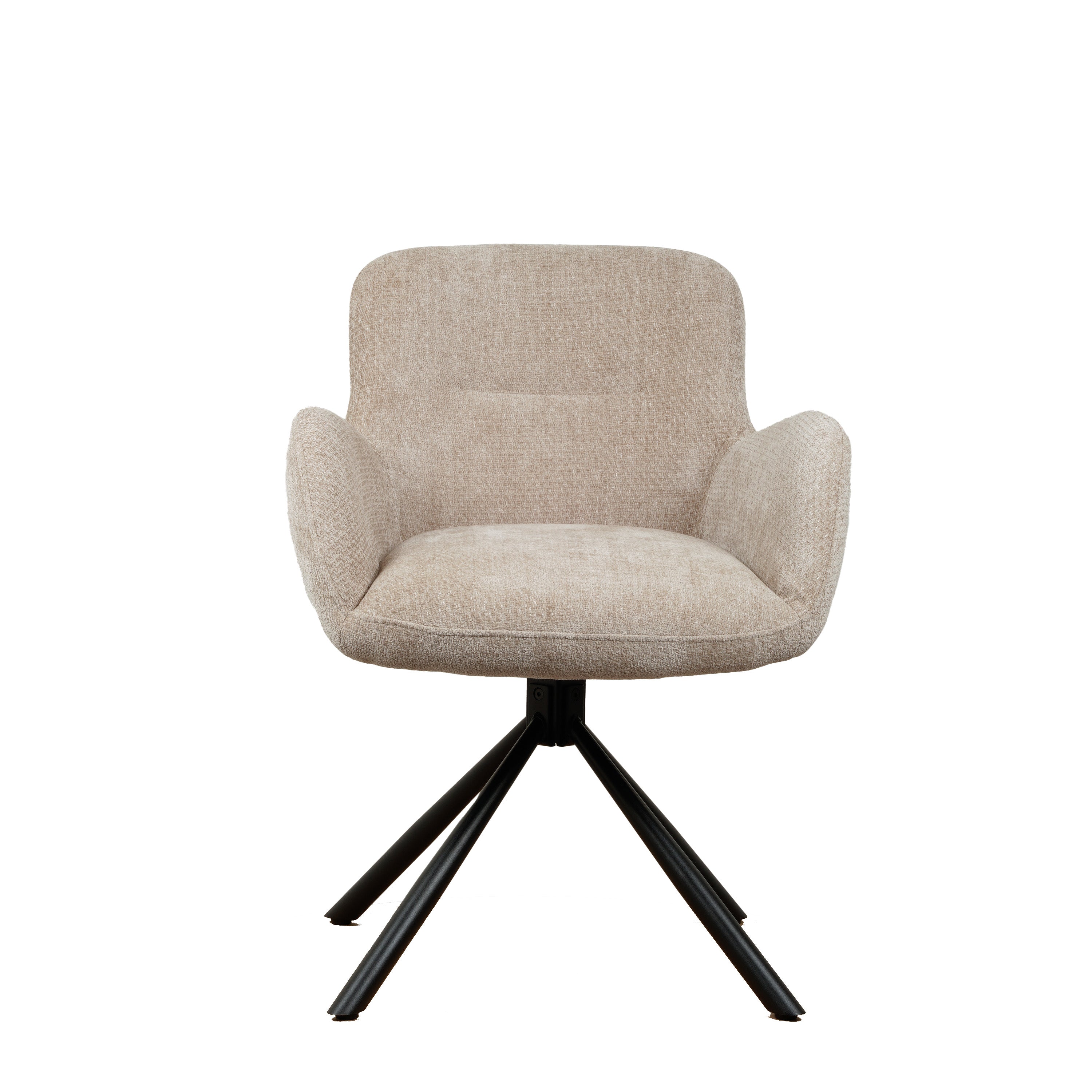 Leta Drejestol - Beige Chenille