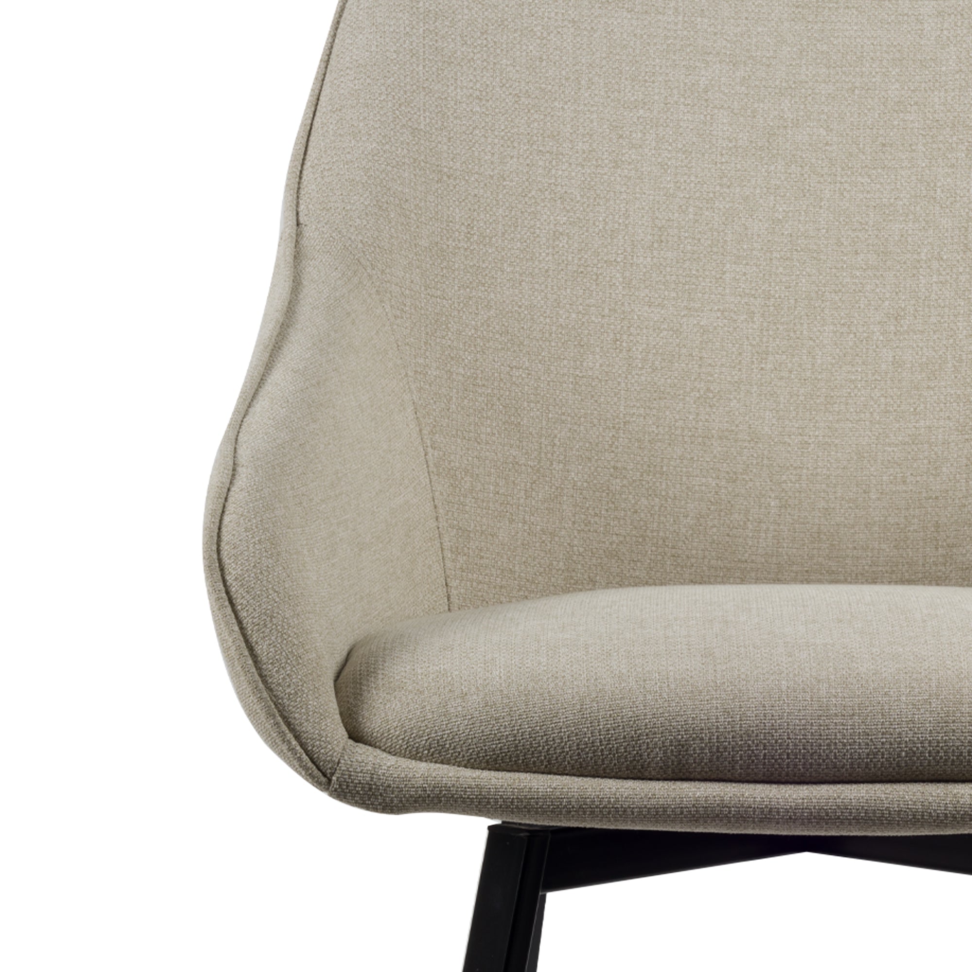 Lotus Spisebordsstol - Beige Stof - Usuals