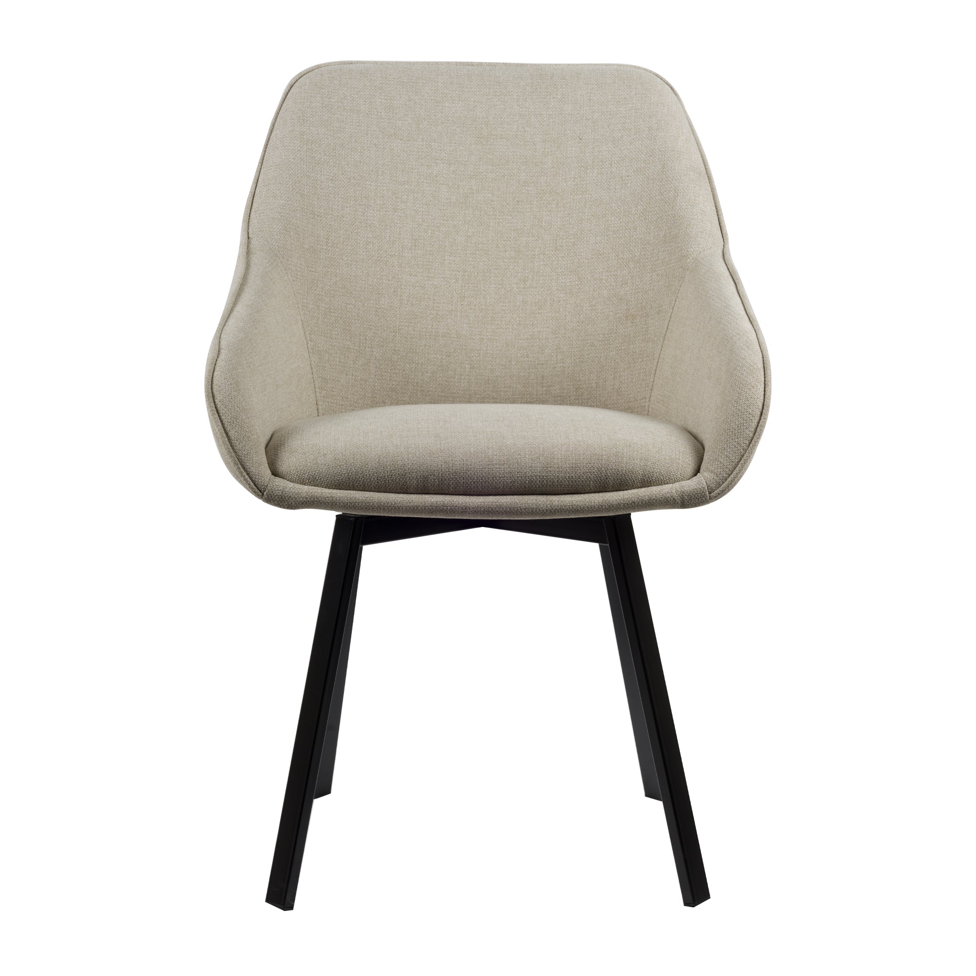 Lotus Spisebordsstol - Beige Stof - Usuals