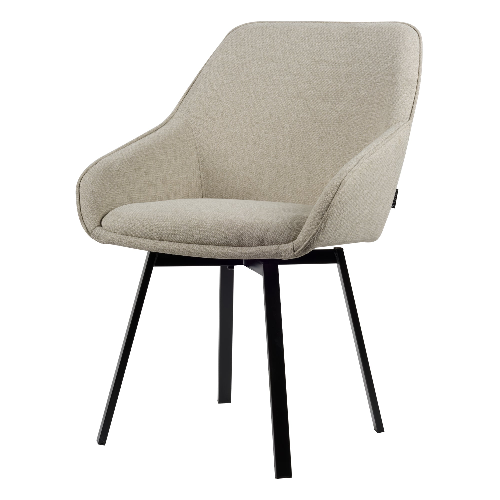 Lotus Spisebordsstol - Beige Stof - Usuals
