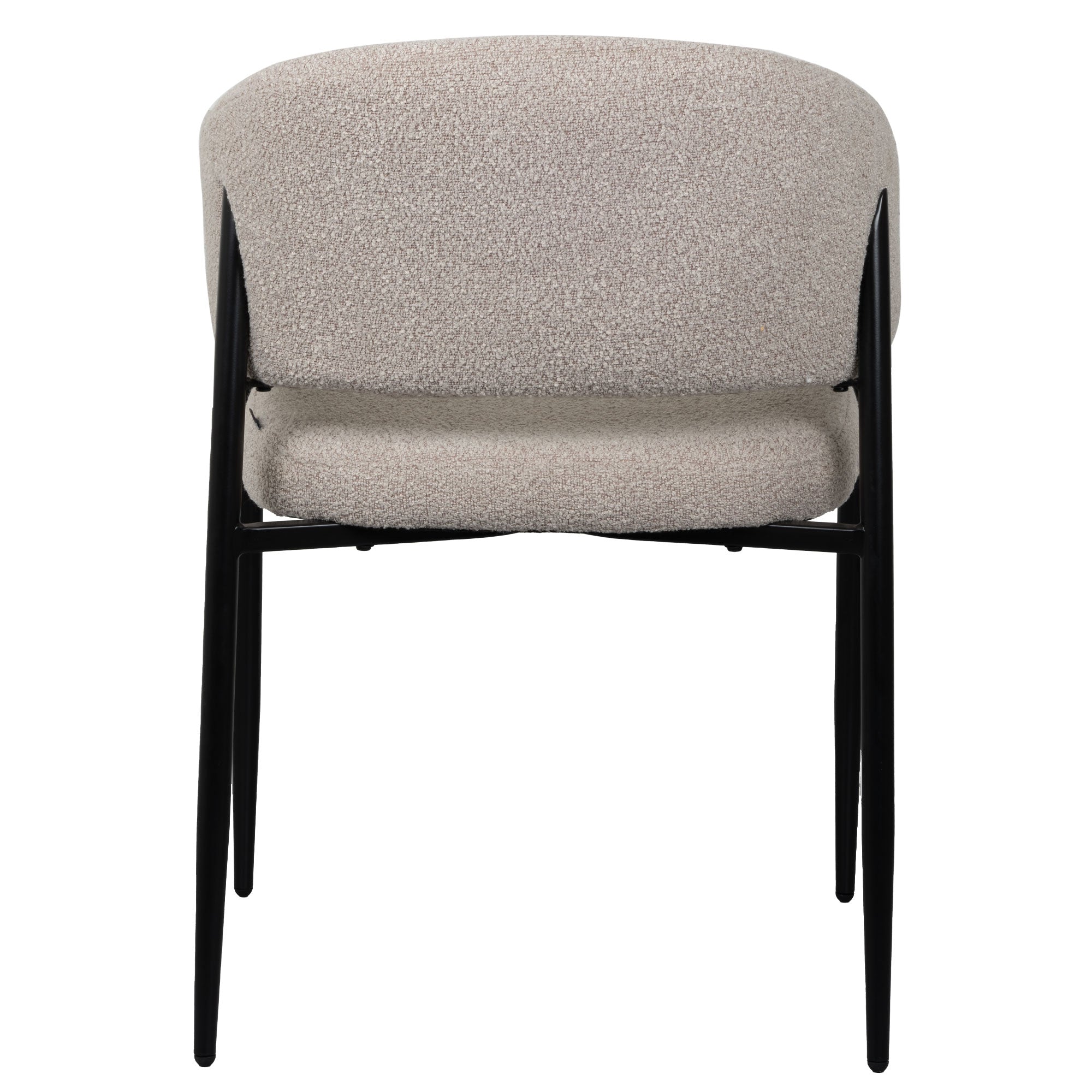 Luna Spisebordsstol - Beige | Bouclé - Usuals