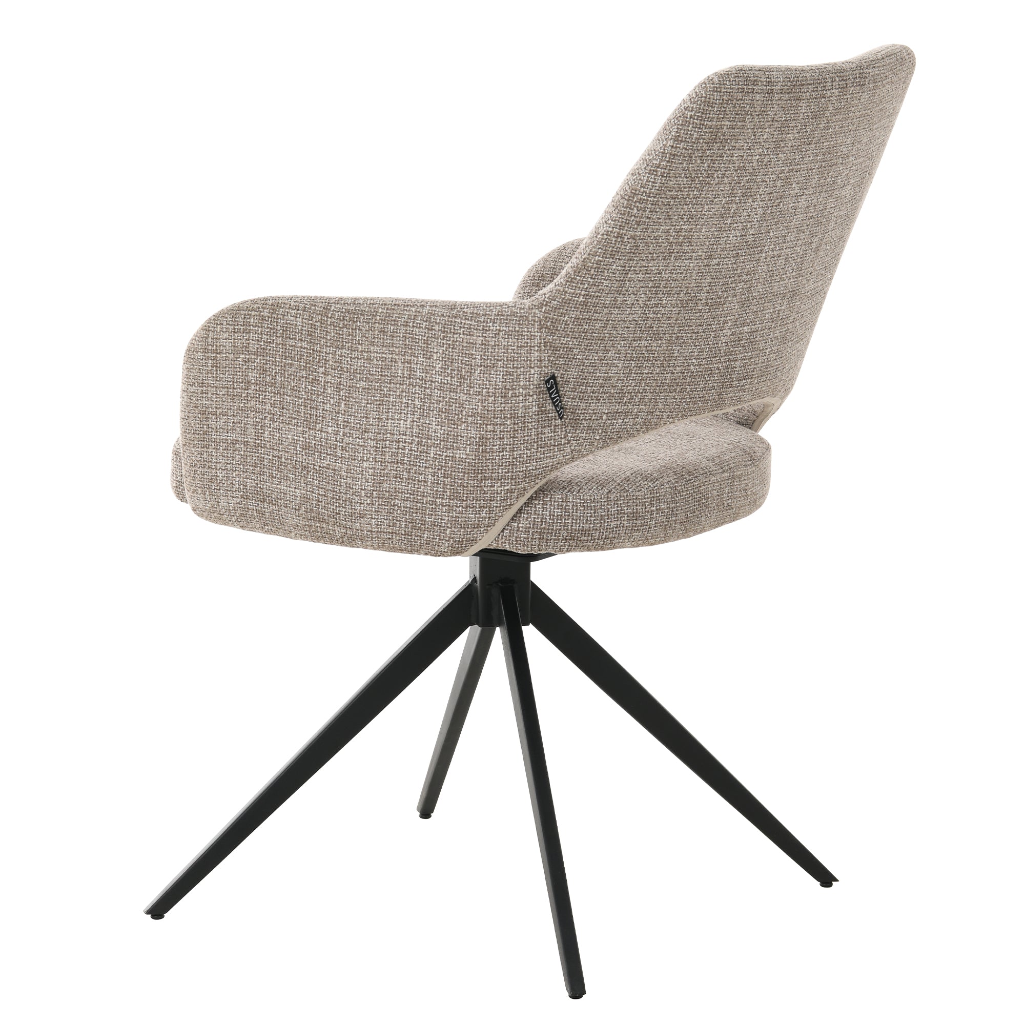 Nova Spisebordsstol - Beige Vævet - Usuals