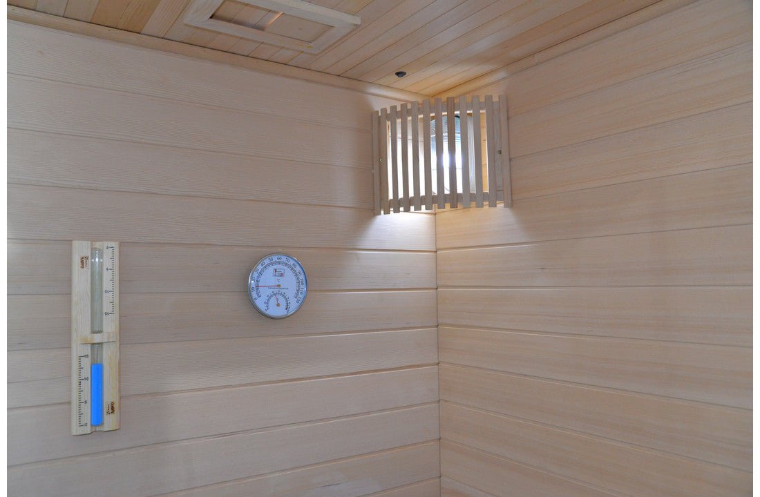 Sauna + Brusebad kombination - 2 personer | Højre - Usuals