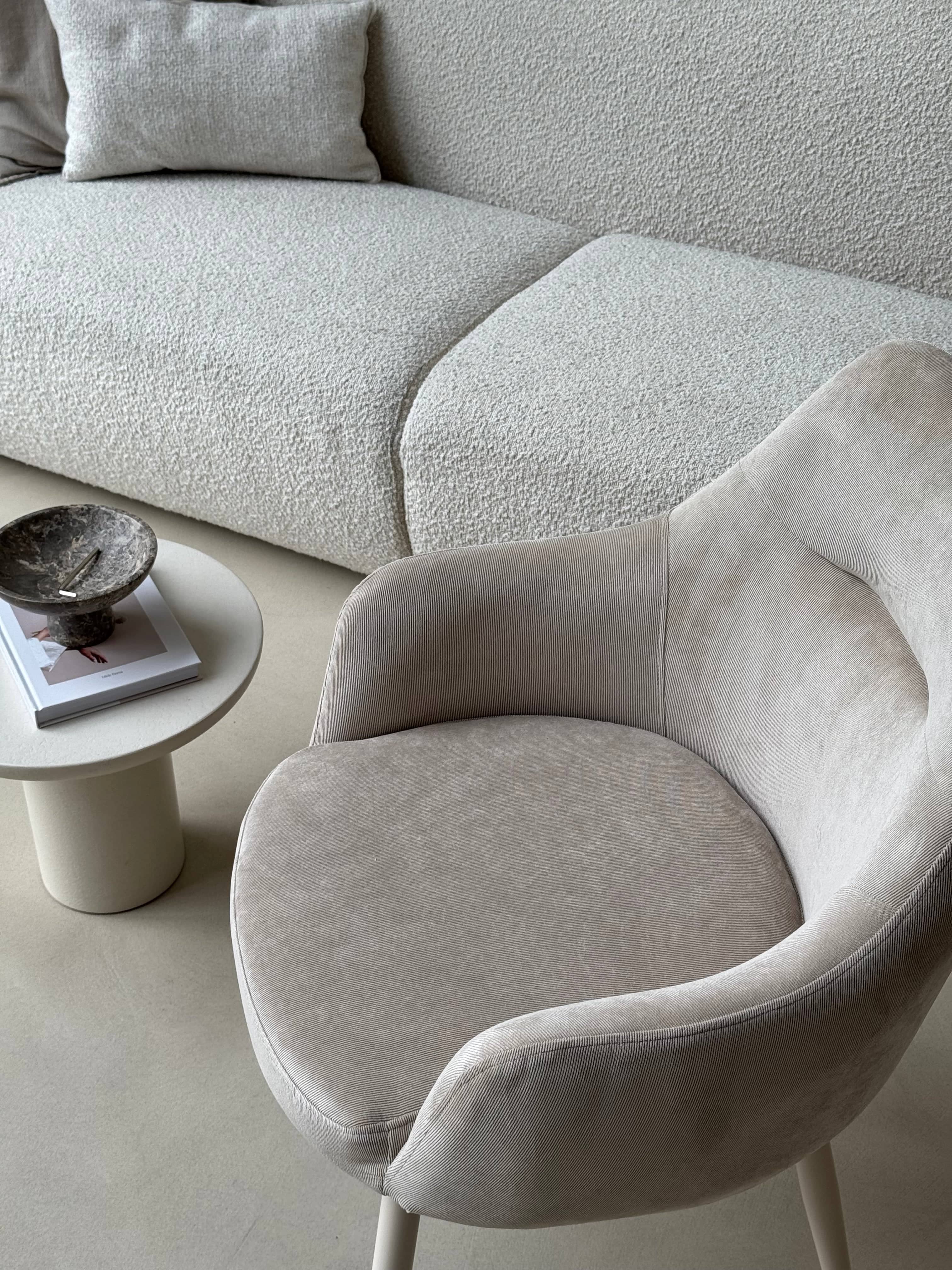 Ivy Spisebordsstol - Beige