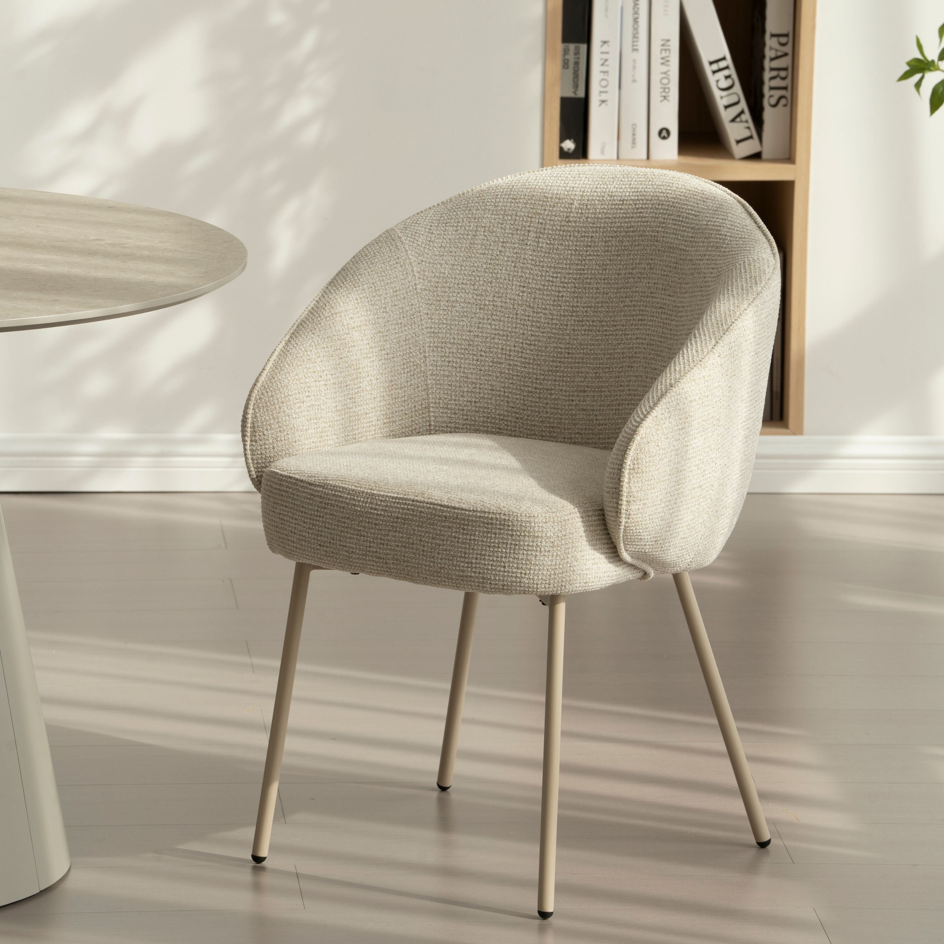 Cleo Spisebordsstol - Beige