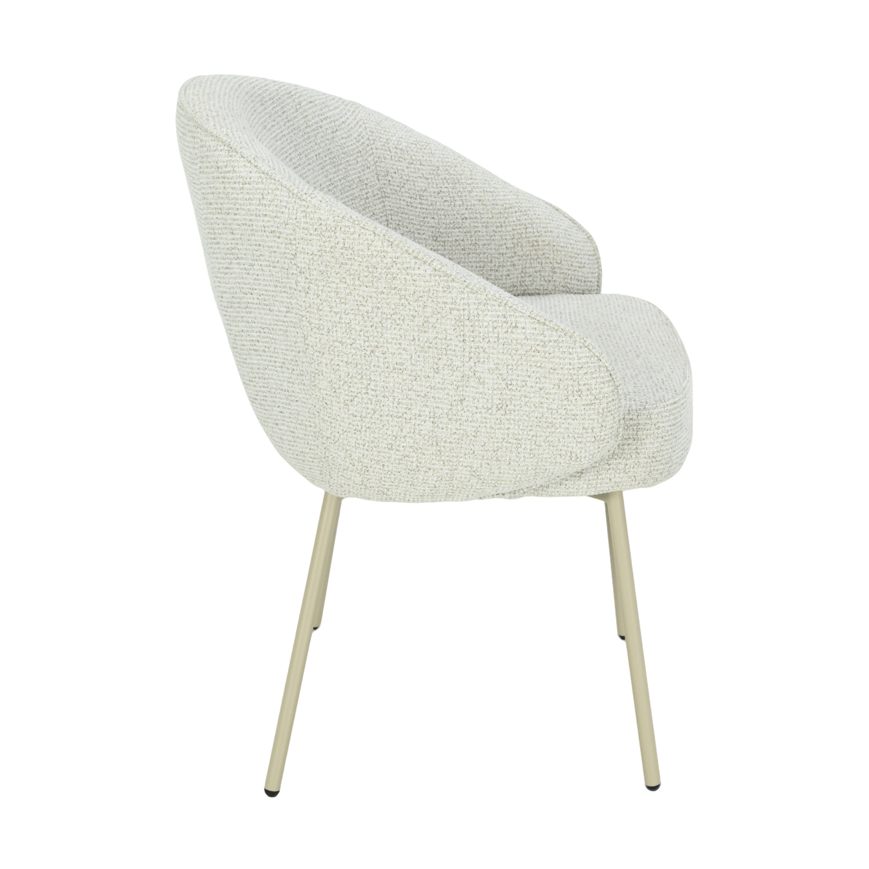 Cleo Spisebordsstol - Ecru