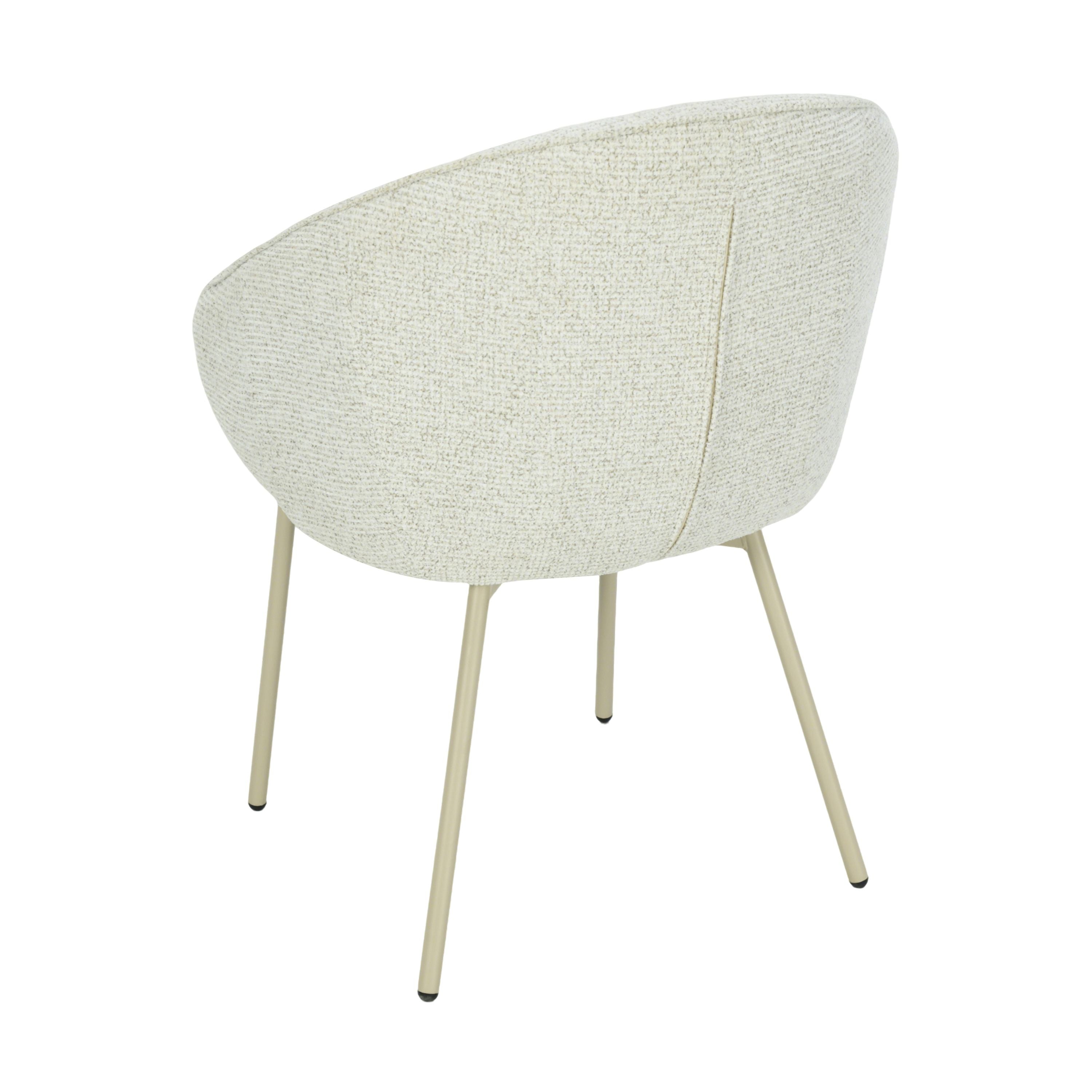 Cleo Spisebordsstol - Ecru