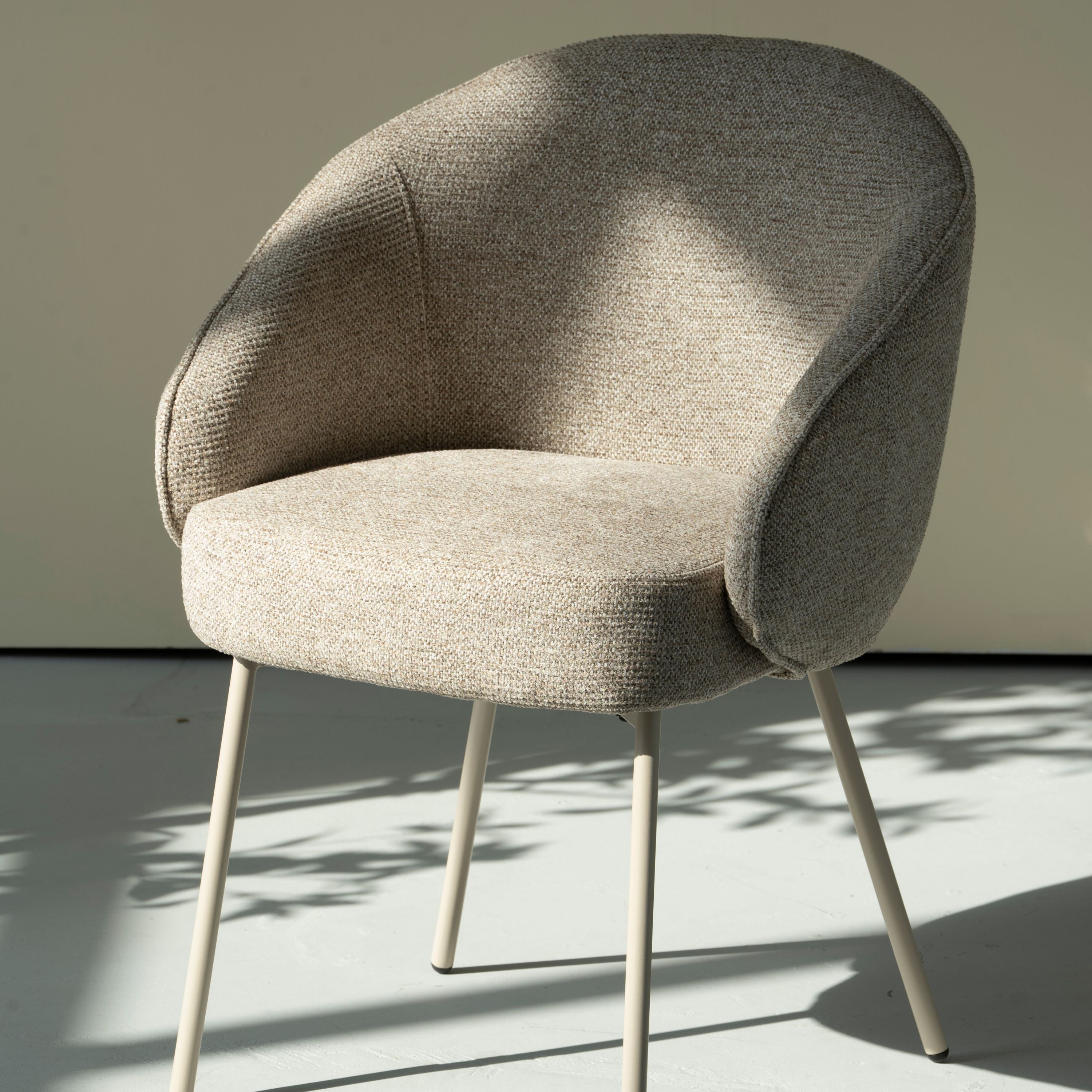 Cleo Spisebordsstol - Taupe