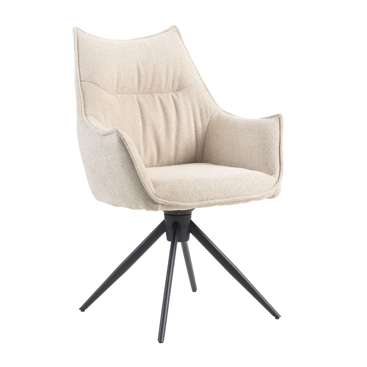 Floris drejestol beige