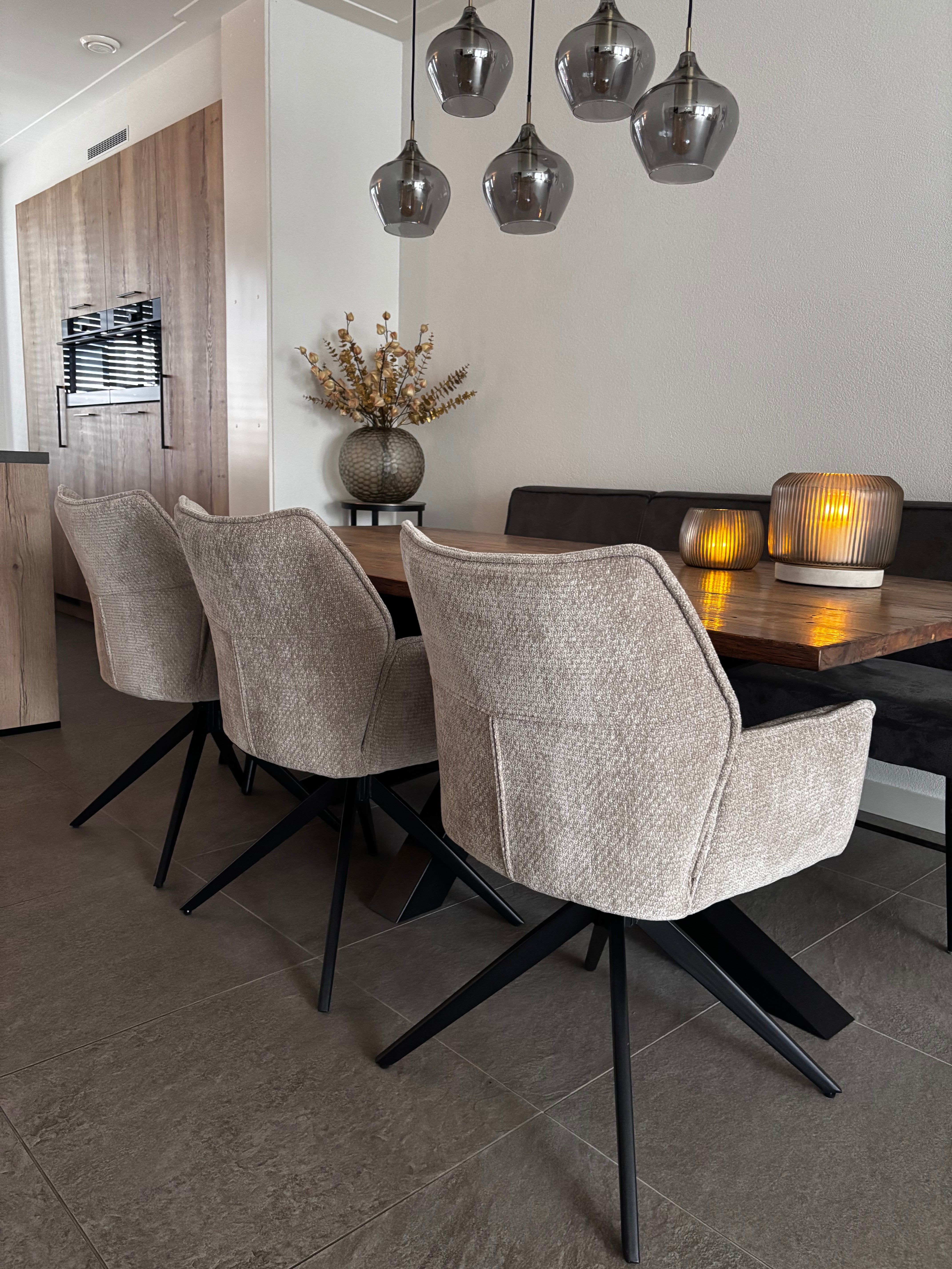 Nala Drejestol - Beige