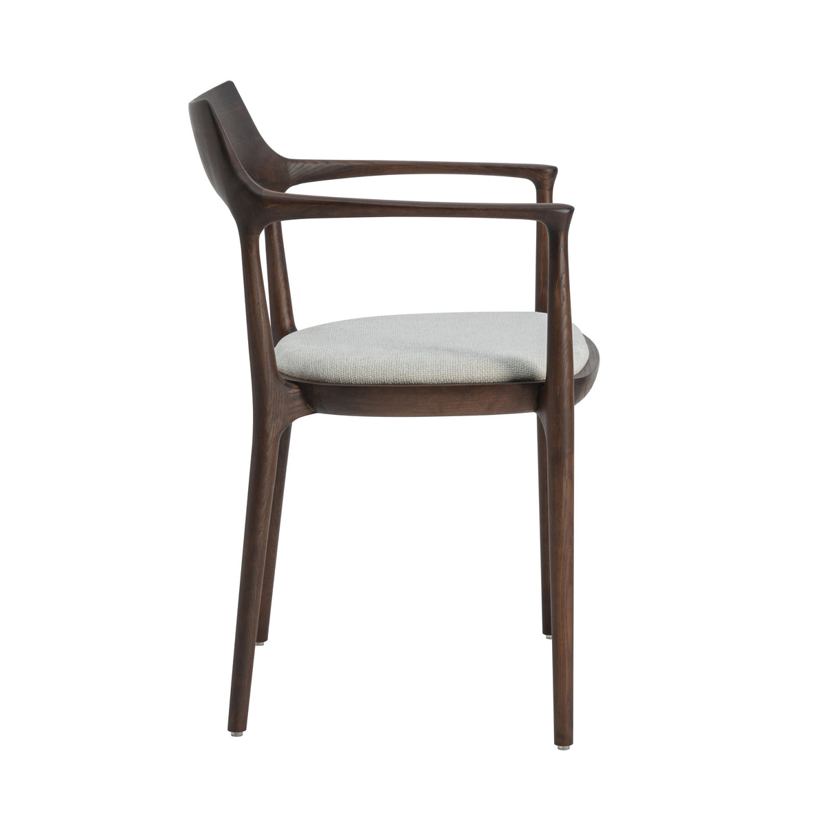 Levi spisebordsstol valnød beige