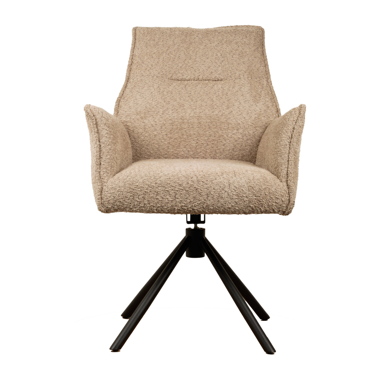 Nora drejestol sand chenille
