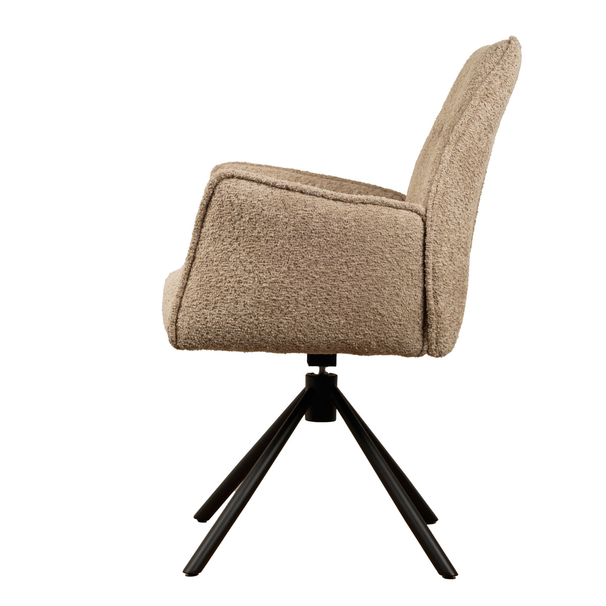 Nora drejestol sand chenille