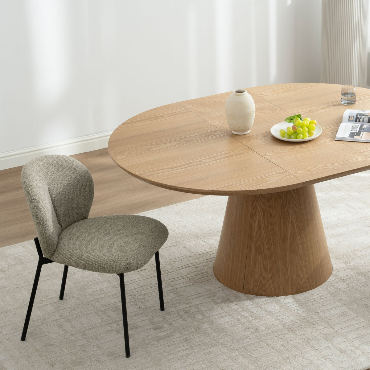 Ruby spisebordsstol taupe