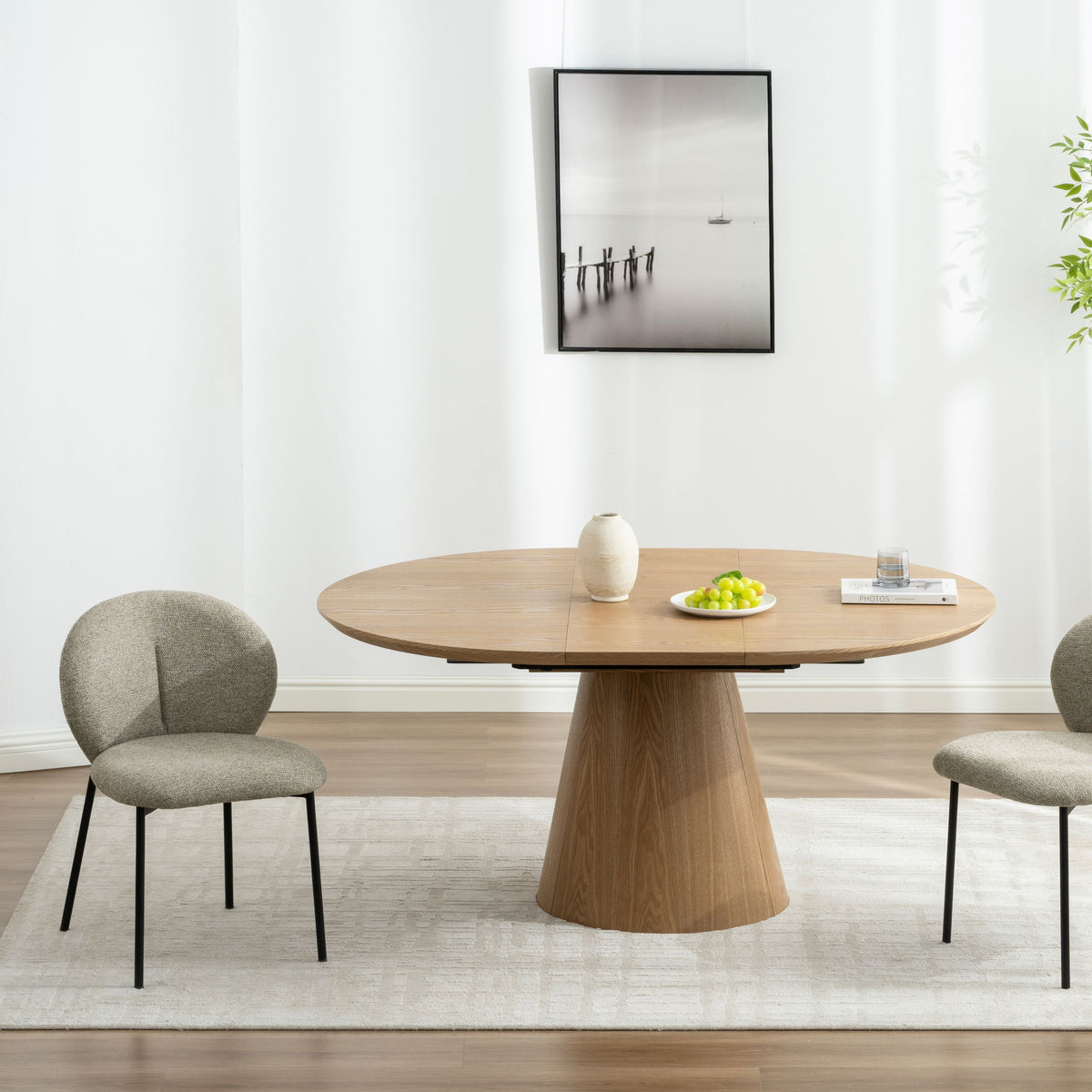 Ruby spisebordsstol taupe