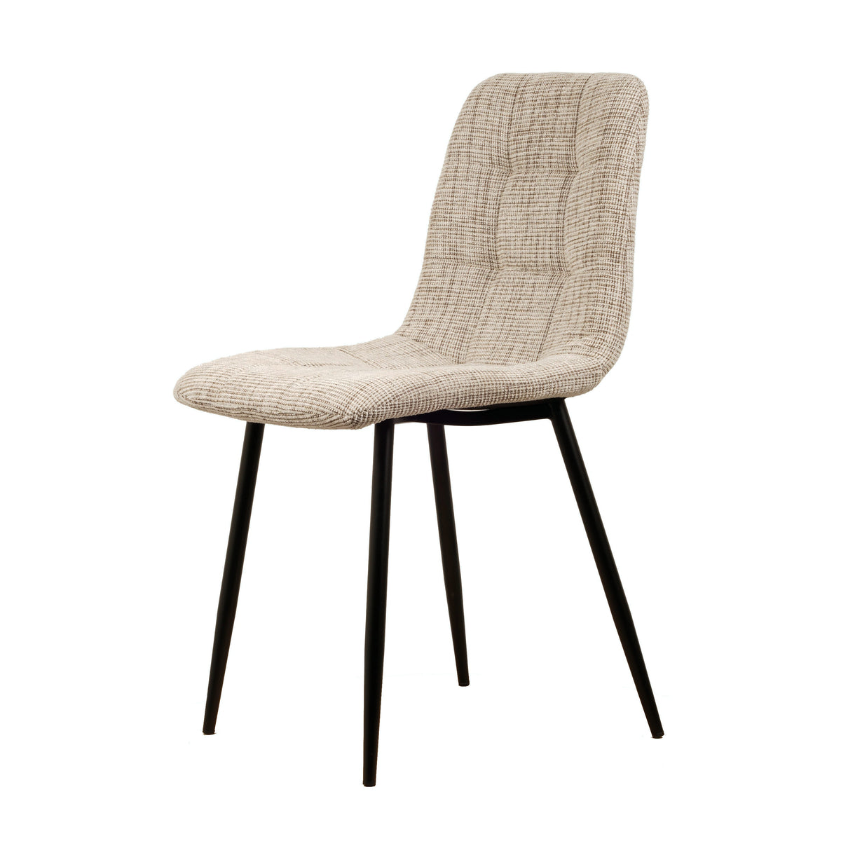 Elise Spisebordsstol - Beige - Chenille