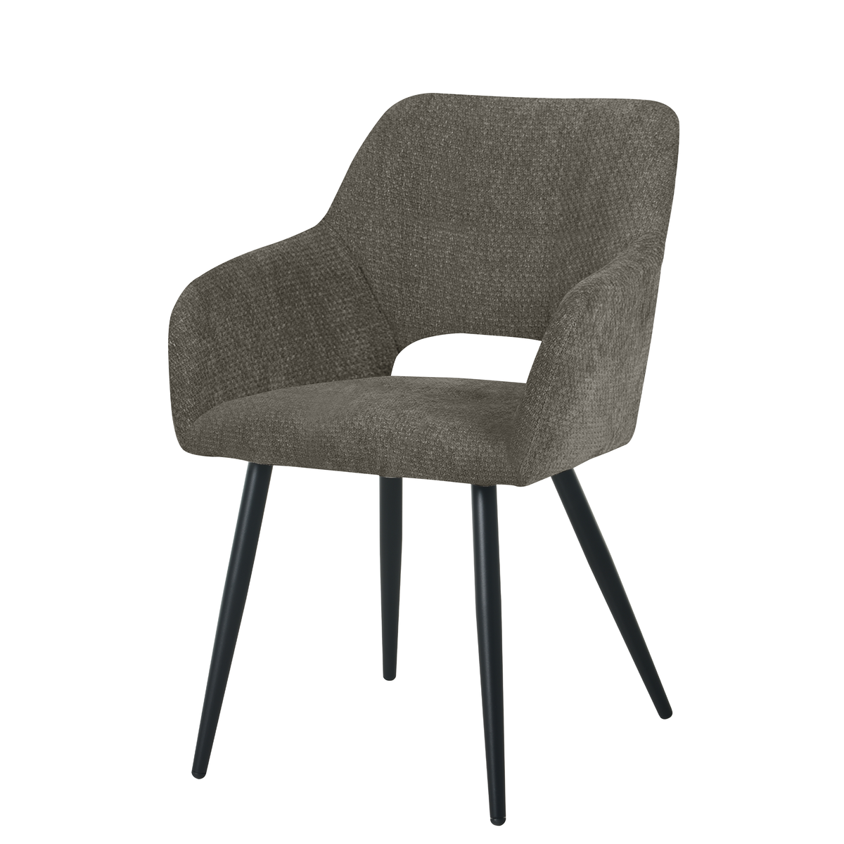 Jesper spisebordsstol i khaki chenille